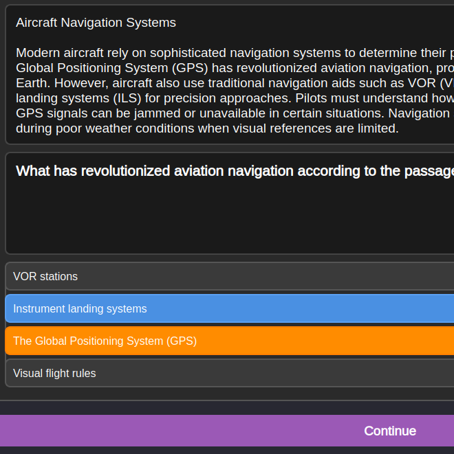 Reading Comprehension